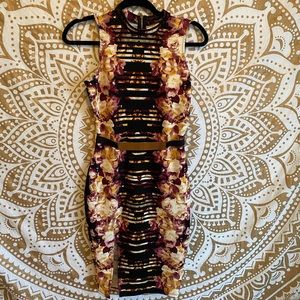 Floral Print Midi Dress